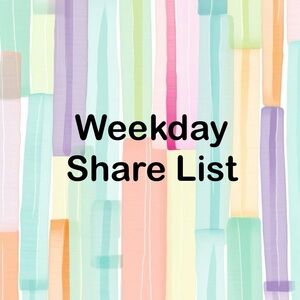 🌈Friendly Reminder: Please keep up with each day’s shares🌈Share with Color